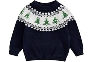 Motlapol Toddler Baby Boy Girl Valentines Day Outfit Heart Print Oversized Long Sleeve Crewneck Knit Sweater Spring Clothes