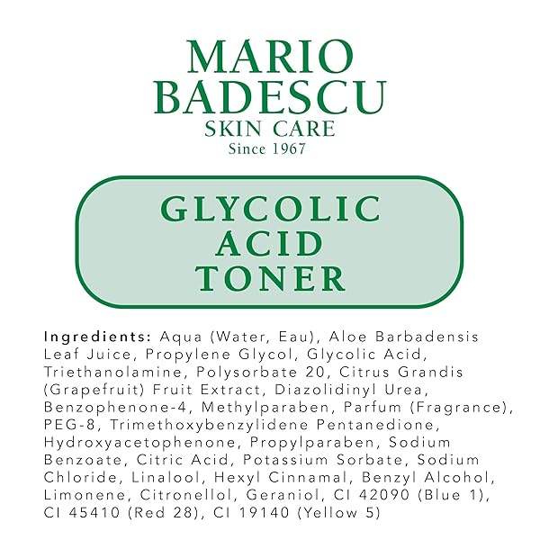 MARIO BADESCU GLYCOLIC ACID TONER, 8 FL OZ