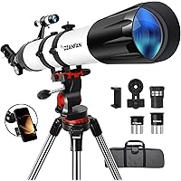 Dianfan Telescope,90mm Aperture 800mm Telescopes for Adults Astronomy,Portable Professional Refractor Telescope for Beginners