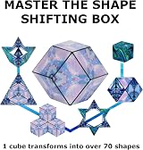 Shashibo Shape Shifting Box Mystic Ocean 100+ Shapes Magnetic Puzzle Cube view 4