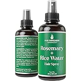 Longsheng Rice Water and Rosemary Hair Growth Spray for Women & Men - 4oz Vegan Scalp Treatment for Thickening, Moisturizing