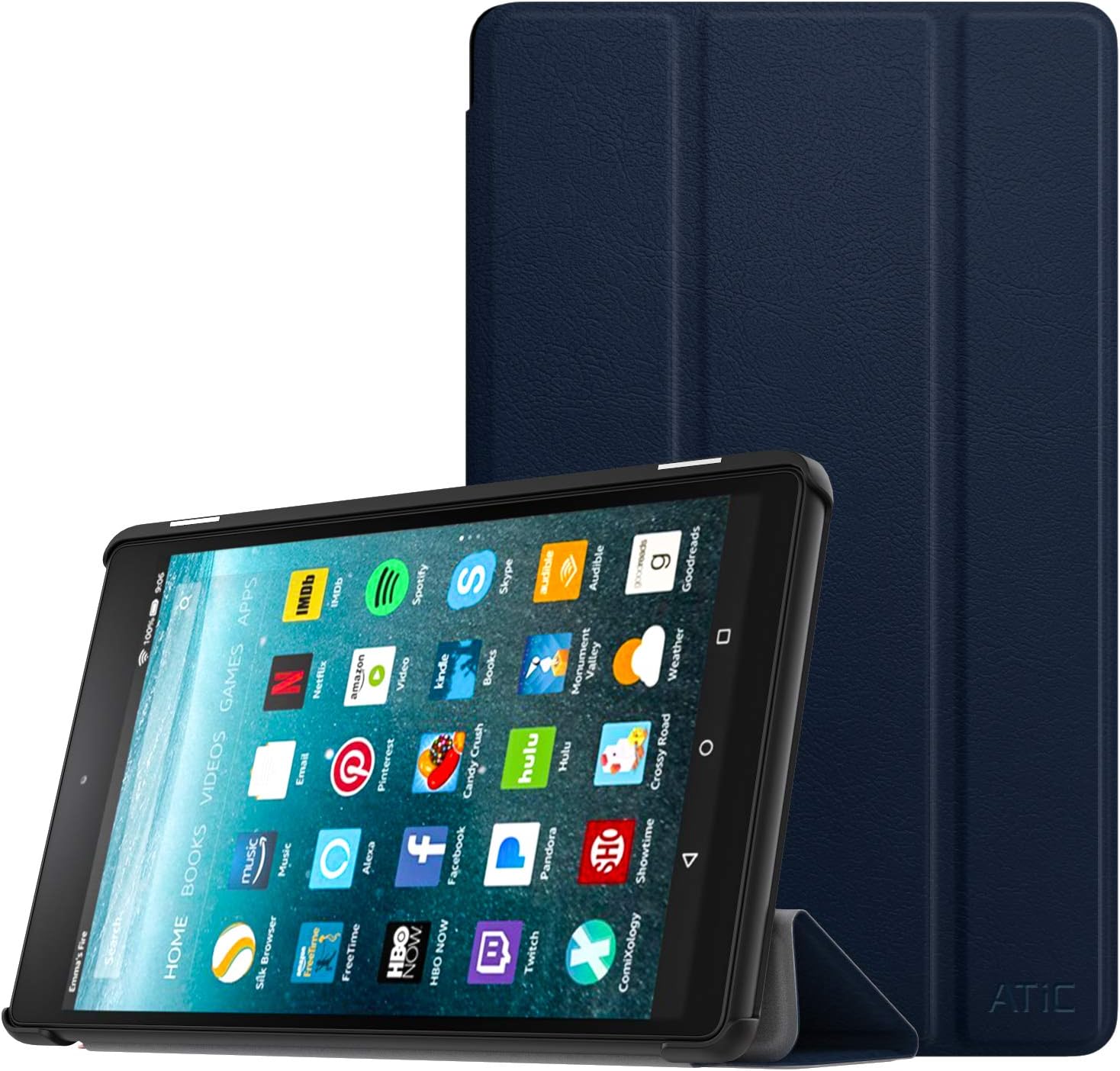 ATiC Case Fits AllNew Amazon Fire HD 8 Tablet (7th & 8th