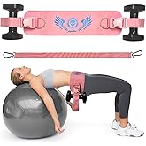 2-in-1 Hip Thrust Belt for Women & Men – Heavy Duty Glute Workout Equipment for Dumbbell, Kettlebell & Plate Exercises – Supports 300 lbs – Weighted Dip Belt for Home & Gym Workouts