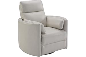 Parker Living Radius - Florence Ivory - Powered by Freemotion Cordless Power Swivel Glider Recliner