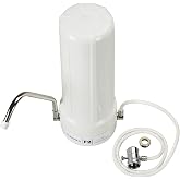 Home Master TMJRF2 Jr F2 Multi-Stage Countertop Water Filter System, 500 gallon Replaceable, Filters Fluoride Chlorine Chemicals Pesticides and more up to 93%