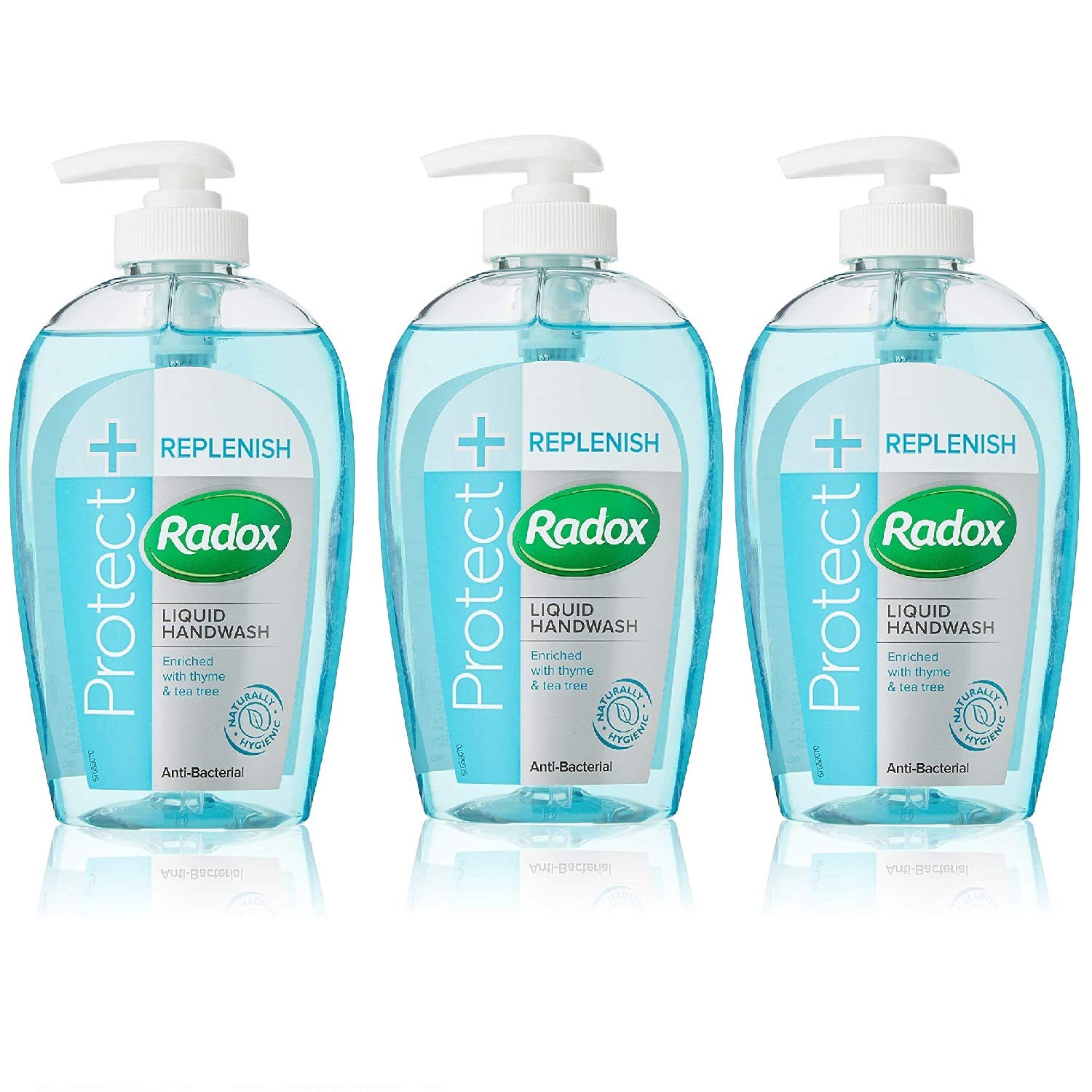 Radox Antibacterial Plus Replenish Hand Wash 3 Pack