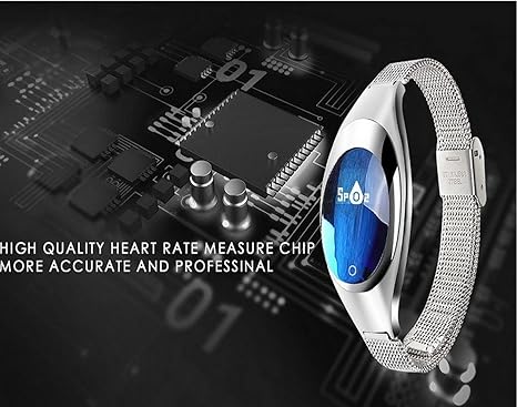 kinsport Ladies Fashion Smart Pulsera Fitness Tracker ...