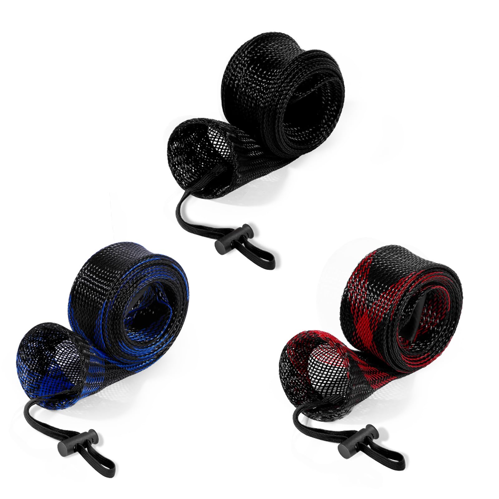 KPEPIX 3 PCS Spinning Rod Sleeve - Fishing Pole Sleeve Fishing Rod ...