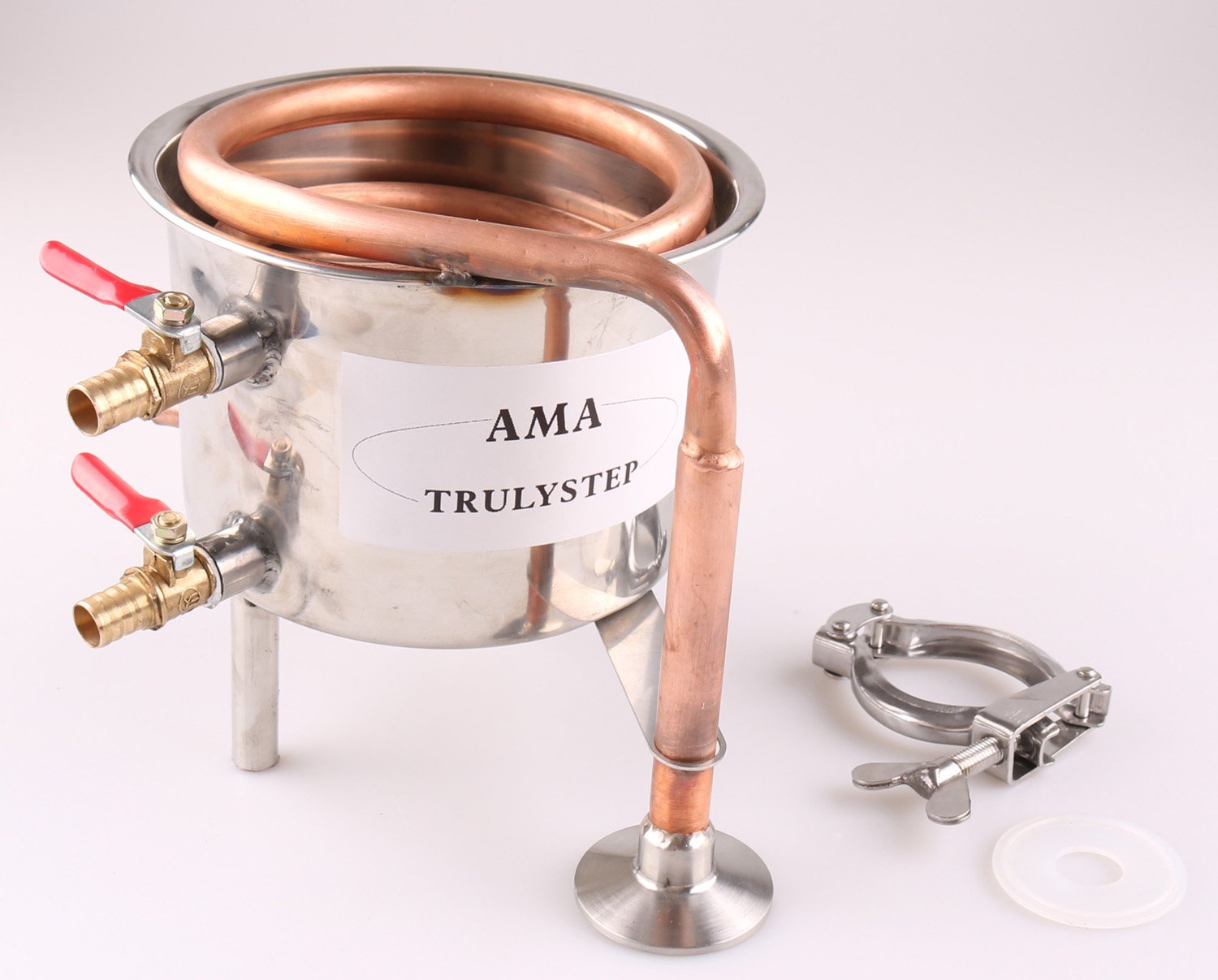 DIY 3 Gal 12 Liters Home Distiller Moonshine Alcohol Still Stainless