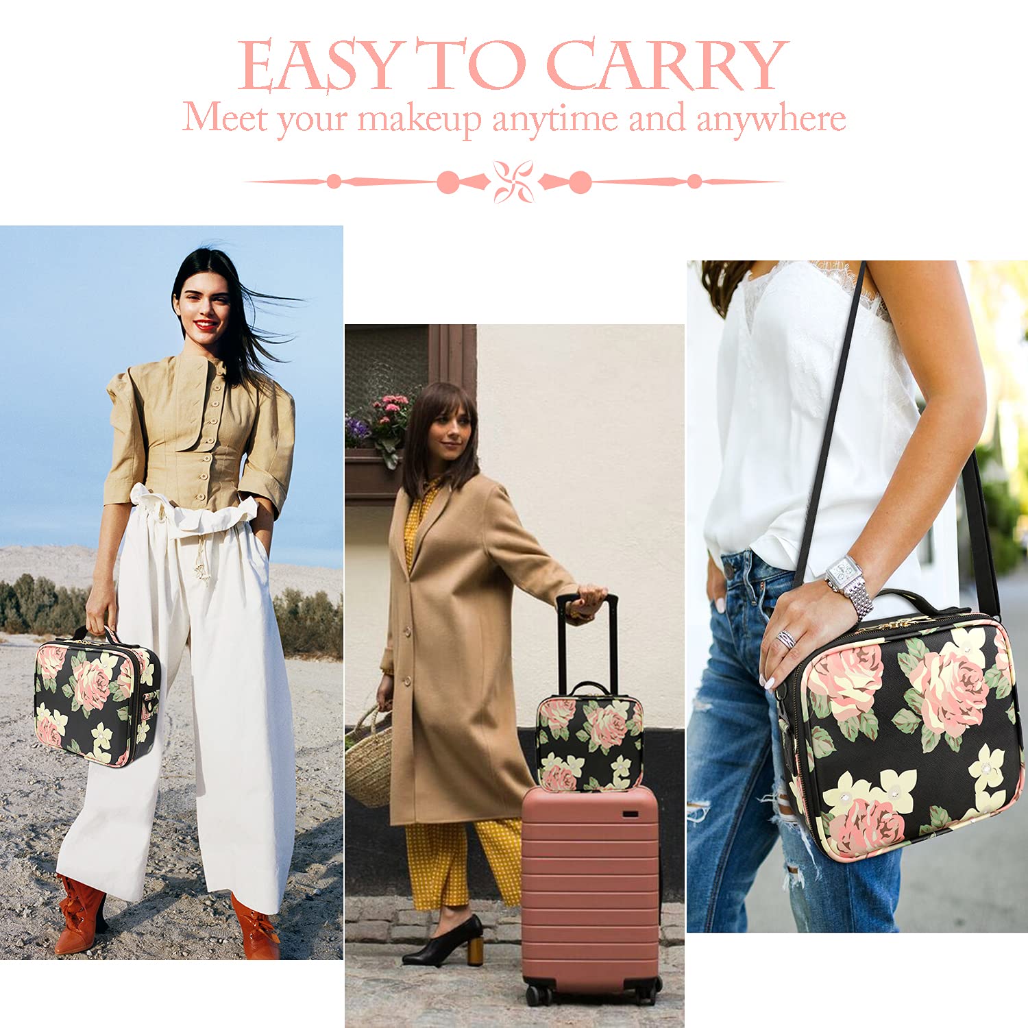 Travel Makeup Bag 10.2