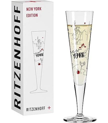 Ritzenhoff Goldnacht Champagne Glass #28 - Adams - View #9