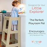 Stepup Baby Montessori Toddler Tower Adjustable Step Stool view 5