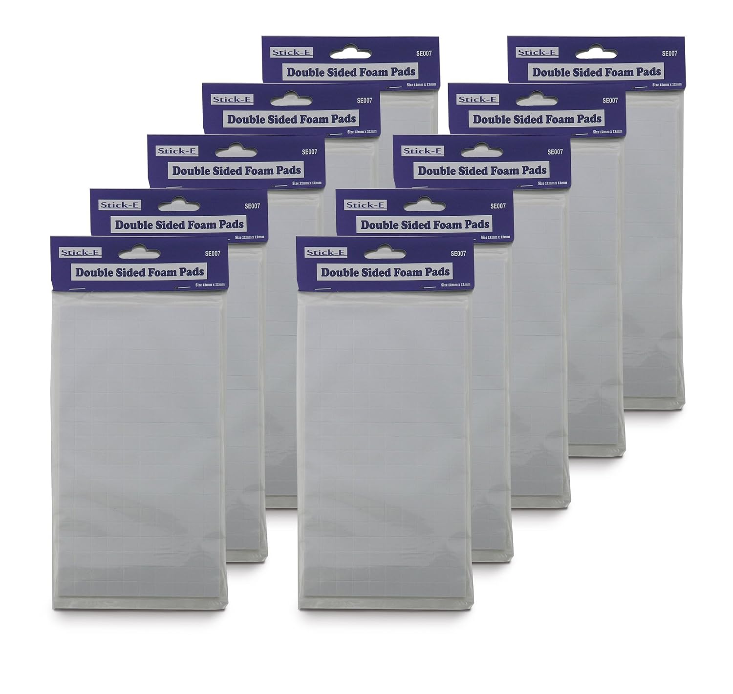 double sided foam squares