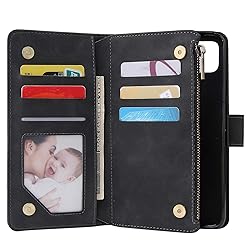 Asuwish Compatible with Google Pixel 4 XL Wallet