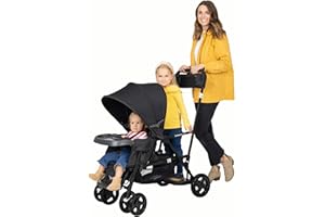 Joovy Caboose LX Tandem Stand-on Stroller, Black