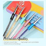 Beetles Gel Polish Nail Art Liner Brushes Set 5 Sizes 5/7/9/11/20mm 17.5cm view 2