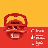 Amtech J1830 Mini Suction Cup 55mm Dial Quick Release Handle view 3