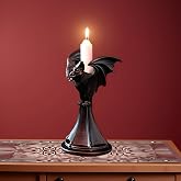 Halloween Candle Holder Gothic Decor Bat for Home- Gift Candle Sticks Holder (Bat)