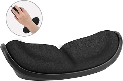 Amazon Atic リストレスト マウス用 マウスパッド 手首クッション ハンドレスト 人間工学デザイン 低反発 疲労軽減 通気性 滑り止め 手首への負担を軽減 腱鞘炎対策 仕事 自宅 ゲーム用 Black Atic マウスパッド 通販