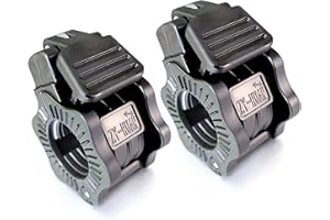 ZY-HUAN Adjustable Barbell Clips (2-Pack), Fits 0.98-1.1" Olympic & Standard Bars, Secure Locking Collars for Weight Lifting Strength Training
