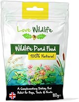 Love Wildlife Wildlife Pond Food 80g – Sinking Pellets for Frogs Toads Newts view 1