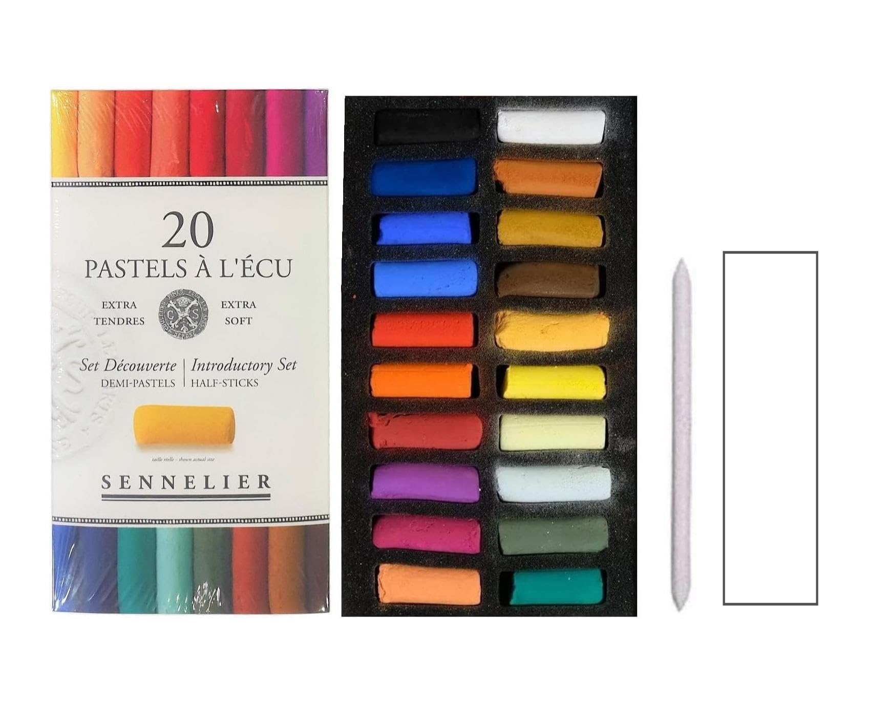Sennelier SET OF 20 x1/2 SOFT PASTELS