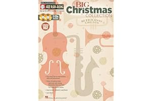 Big Christmas Collection: Jazz Play-Along Volume 162 | Holiday Sheet Music Book with 2 CD included for C, Bb, Eb, and Bass Clef Instruments | Jazz Songbook with Backing Tracks and Improvisation Tools