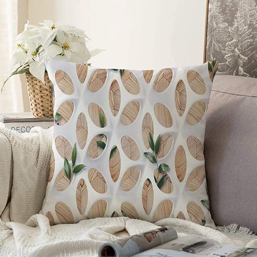 Amazon.com: Decorative Throw Pillow Covers for Couch Sofa Bedroom Matte