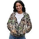 SEANATIVE Women Zip Up Hoodies Drawstring Sweatshirt Long Sleeve Casual Hoodie Jacket with Pocket Size XS-5XL