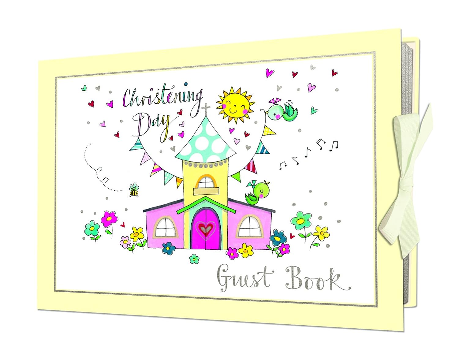 Set Libro Degli Ospiti Per Battesimo E Baby Shower - Luna In Acrilico Con 60 Stelle In Legno Da Scrivere - Cornice Per Foto 12,7x8,9 Cm - Compleanno Matrimonio