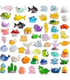 DWWPOO 70 piezas Mini Animales de Resina Animales Pequeños Mini Patos Jardín Decoración 70 DWWPOO 70 piezas Mini Animales de Resina Animales Pequeños Mini Patos Jardín Decoración 70