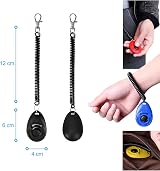 Diyife Dog Clicker 4 Pack Multicolor Training Clickers with Wrist Strap view 6