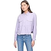 Gap Womens Cropped Denim Shirt