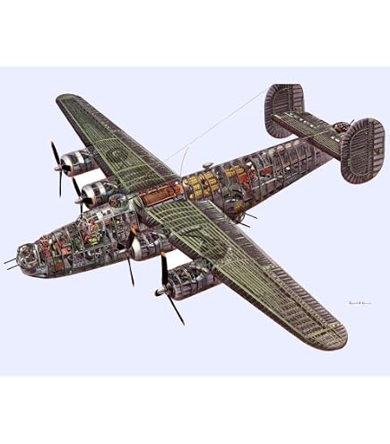 Insegna In Metallo Vintage B-24 Liberator Con Pin-up: Cartello Da Garage 20x30 Cm, Arredamento Officina E Man Cave - 3