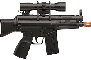 Game Face GFAPM74DPB Dual Power M74 Mini AEG Airsoft Rifle, Black
