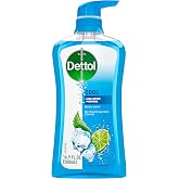 Dettol Cool Body Wash and Shower Gel, Body Wash with Mint and Bergamot, 16.90 Fl Oz (Pack of 1)