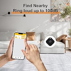 KZO Bluetooth Air Tracker Tag 4 Pack, iOS and