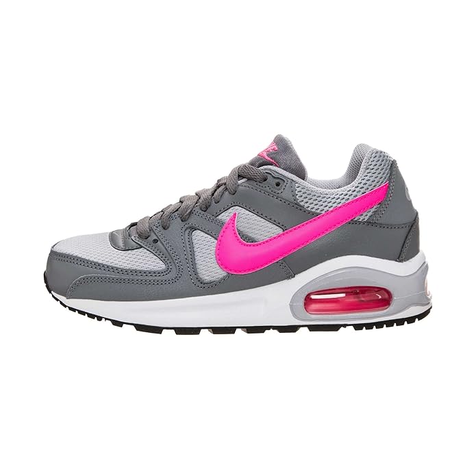 Nike Mädchen Air Max Command (GS) Grau Textil/Leder Sneaker 37,5
