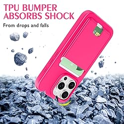 Petocase for iPhone 15 Pro Max Wallet Case Card