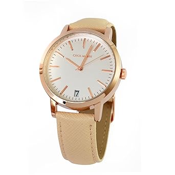 Amazon Cecil Mcbee セシルマクビー レザー調 ベルト ウォッチ