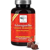 NEW NORDIC Ashwagandha Gummies, 300 mg Ashwagandha Root Extract, Sugar Free, Adaptogens for Men and Women, Delicious Mango Peach, 60 Gummies