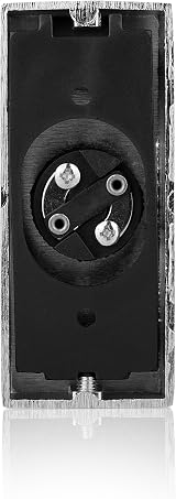 Byron Doorbell Push Button Universal Chrome 2 Wire IP20 DBW-21028 view 2