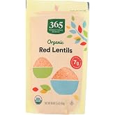 365 by Whole Foods Market, Organic Red Lentils, 16 Ounce