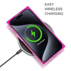 LoeoeL for iPhone 15 Pro Clear Case Rectangle