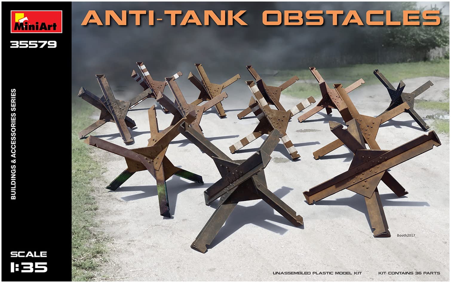 Miniart 1: 35 - Anti-Tank Obstacles