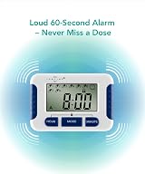 TabTime Timer Electronic Pill Reminder with 8 Alarms per Day view 3