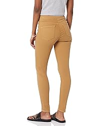 Amazon Essentials Women's Mid-Rise Stretch Pull-On