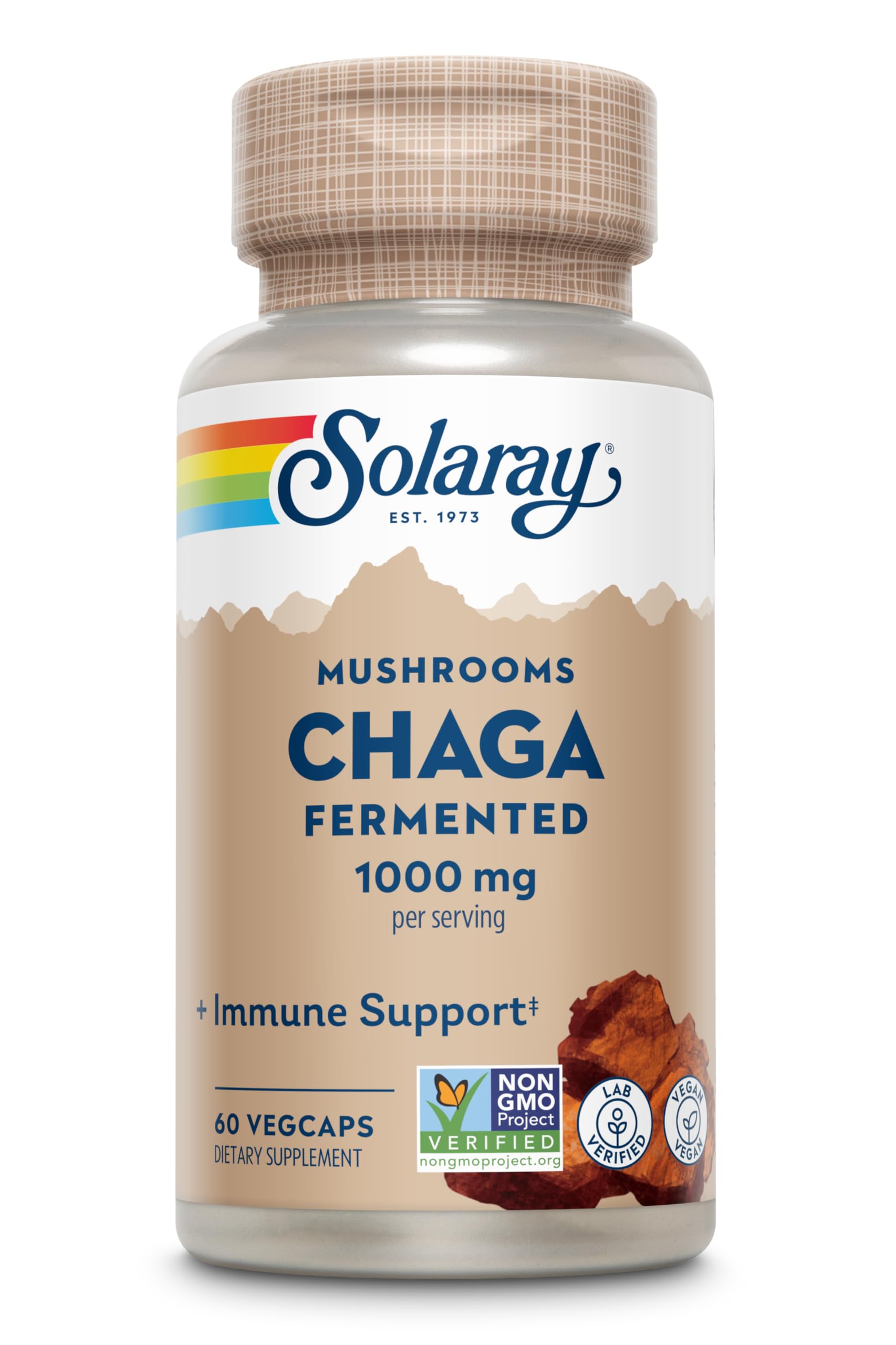 Mushrooms Chaga Fermented 1000 mg
