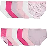 Fruit of the Loom Women's Tag Free Cotton Brief Panties (Regular & Plus Size)