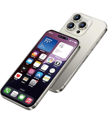 Teléfono Falso Juguete IPhone 15 Plus (Rosa) - Réplica 1:1 Para Pruebas/Exposición